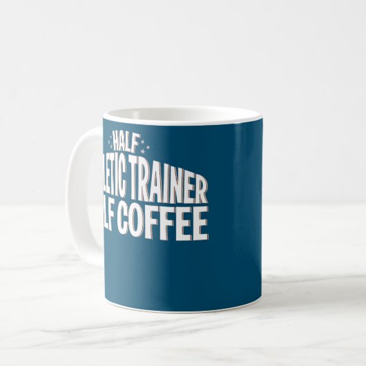Athletic Trainer Coffee Half Athletic Trainer コーヒーマグカップ (正面左)