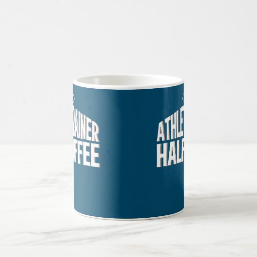 Athletic Trainer Coffee Half Athletic Trainer コーヒーマグカップ (中央)