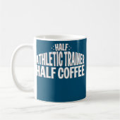 Athletic Trainer Coffee Half Athletic Trainer コーヒーマグカップ (左)