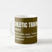 Athletic Trainer Definition Coffee Cup コーヒーマグカップ (正面左)