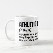 Athletic Trainer Funny Definition Coffee Mug コーヒーマグカップ (左)
