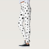 Athletic Women Christmas Holiday Festive Yoga Gift レギンス (左)