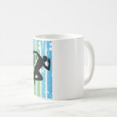 Athletics Sprinting Boys Running Runner Run Race コーヒーマグカップ (正面右)