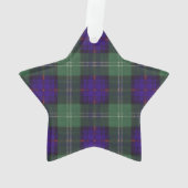 Athollの一族の格子縞のスコットランドのキルトのタータンチェックのマレー オーナメント (裏面)