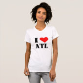 ATLが大好き ハートTシャツ Tシャツ (正面フル)