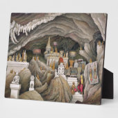 AtlのNam Hou、ラオスのグロットーのインテリア フォトプラーク (側面)