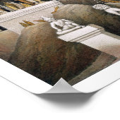 AtlのNam Hou、ラオスのグロットーのインテリア ポスター (角)