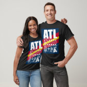ATLアトランタエアポート Tシャツ (ユニセックス)