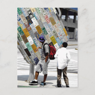 ATLハートスフィールドエアポート観光客 ポストカード