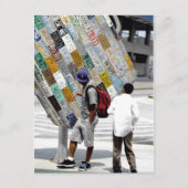 ATLハートスフィールドエアポート観光客 ポストカード (正面)