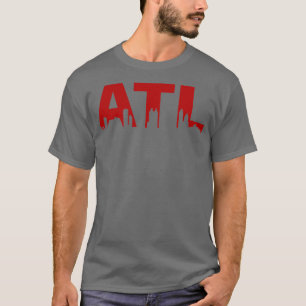 ATL赤 Tシャツ