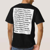 ATL - BACKPACKIN Tシャツ (裏面)