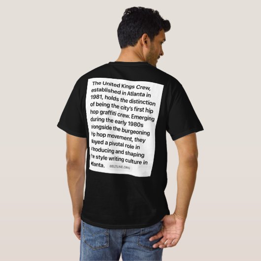 ATL - BACKPACKIN Tシャツ (裏面フル)