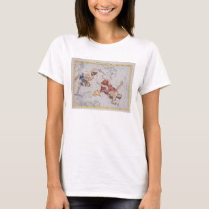 「AtlaからのPerseusそしてアンドロメダの星座、 Tシャツ