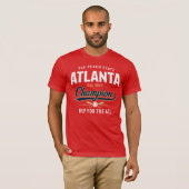 Atlanta Champion Vintage Baseball Style Tシャツ (正面フル)