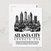 Atlanta City Georgia USA ポストカード (正面/裏面)