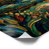 Atlanta Football Art 2026 City Stadium Design ポスター (コーナー)