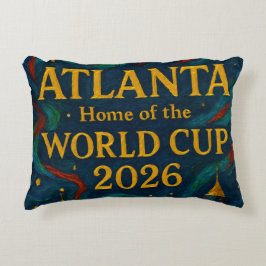 Atlanta Football Elegant Artwork 2026  アクセントクッション