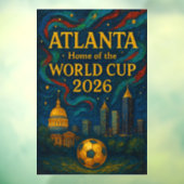 Atlanta Football Elegant Artwork 2026  ウィンドウサイン (シート3)