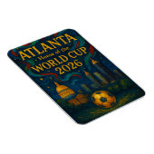 Atlanta Football Elegant Artwork 2026  マグネット (右側)