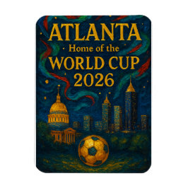 Atlanta Football Elegant Artwork 2026  マグネット