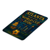 Atlanta Football Elegant Artwork 2026  マグネット (左側)