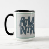 Atlanta Georgia Denim Mug  マグカップ (左)