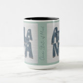 Atlanta Georgia Denim Mug  マグカップ (中央)