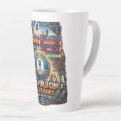 Atlanta Georgia FIFA World Cup 2026 カフェラテマグ (右アングル)