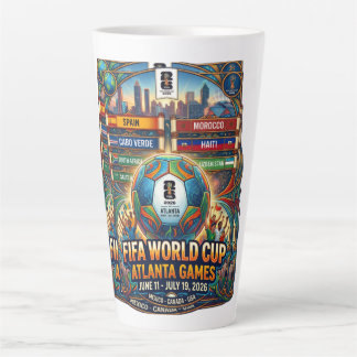 Atlanta Georgia FIFA World Cup 2026 カフェラテマグ