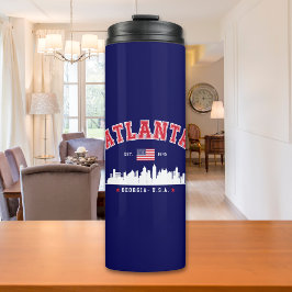 Atlanta Georgia Modern Cityline タンブラー