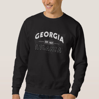 Atlanta Georgia Pride Hometown Tourist Holidays Ga スウェットシャツ