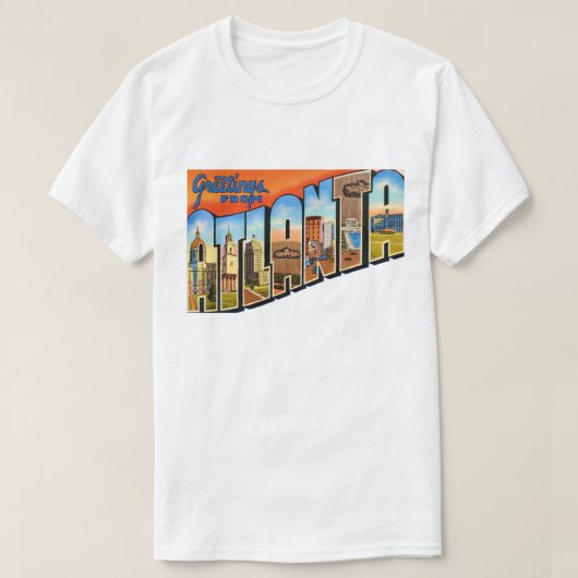 Atlanta Greeting T Shirt Tシャツ (デザイン正面)