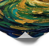 Atlanta Soccer Art 2026 Stadium City Design ポスター (角)