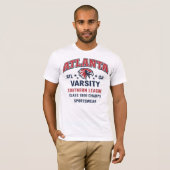 Atlanta Varsity Southern League Vintage Athletic Tシャツ (正面フル)