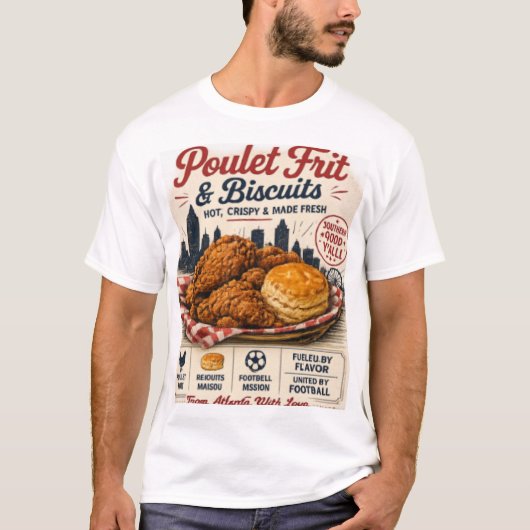 Atlanta World Cup 2026 Tシャツ (正面)