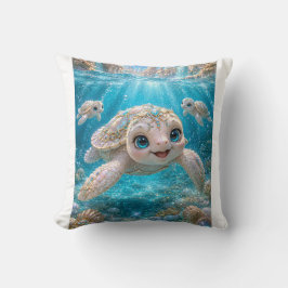 Atlantean Sea Tortoise "Zander" Cozy Blanket クッション