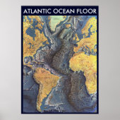 " Atlantic: 1968 – 大西洋海のFLOORマップ… ポスター (正面)