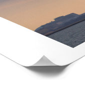 Atlantic City Sunset Photo Poster ポスター (角)