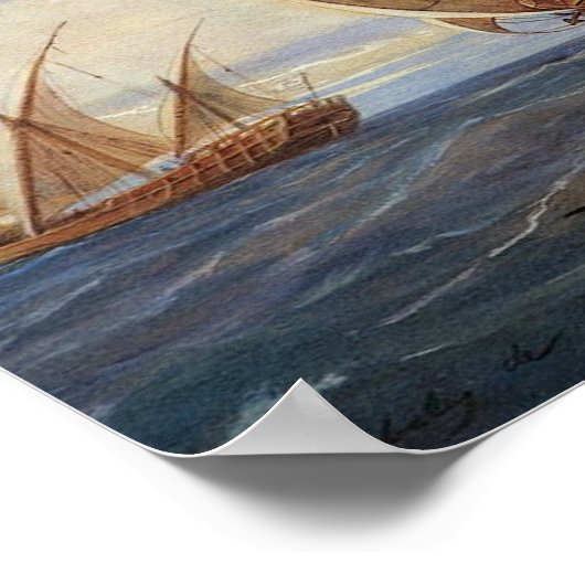 atlantic ocean ポスター (角)