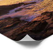 Atlantic Ocean at sunrise, view from Portland ポスター (角)