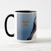 Atlantic Puffin – Machias Seal Island Maine Coffee マグカップ (左)