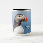 Atlantic Puffin – Machias Seal Island Maine Coffee マグカップ (中央)