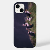 Atlantic Puffins iPhone 14 Case Case-Mate iPhoneケース (裏面)