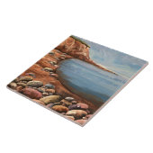 Atlantic Sea Coast Hand Painted タイル (側面)