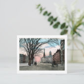 Atlantic Square, Stamford, CT Vintage ポストカード (スタンド正面)