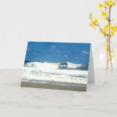 "Atlantic Waves" Thank You Card カード (黄色い花)