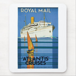 Atlantis Cruises王室のにメール マウスパッド