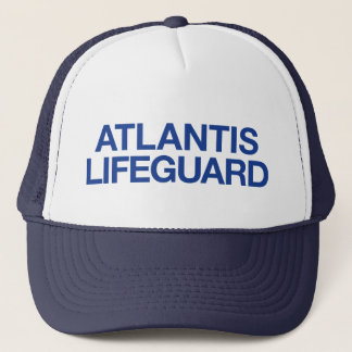 ATLANTIS LIFEGUARDおもしろいのスローガン帽 キャップ