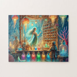 Atlantis Mermaid Market Underwater Potion Shop ジグソーパズル